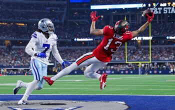 Dallas Cowboys interested in Mike Evans potentially.